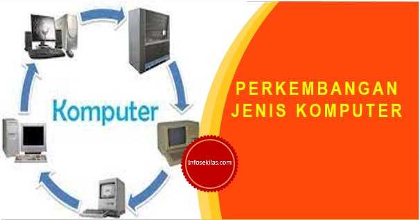 Ilustrasi perkembangan jenis komputer